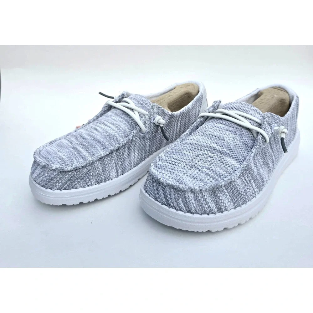 Hey Dude Wendy‎ Sox Glacier Grey Womens 5